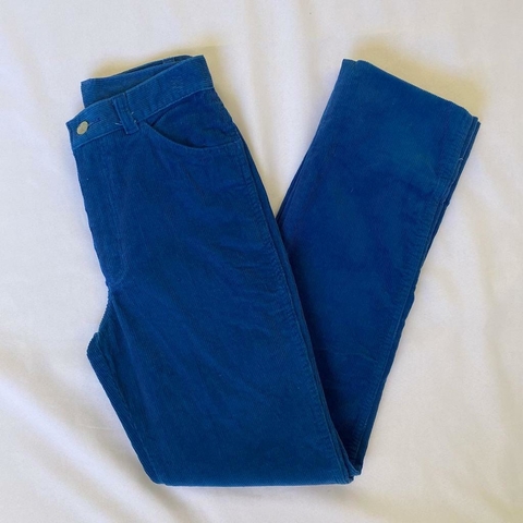 calça vintage veludo cotelê - 34