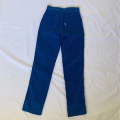 calça vintage veludo cotelê - 34 - loja online