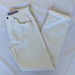 Imagem do mom jeans vintage branca - 42