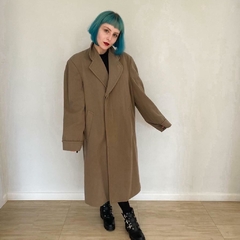 sobretudo vintage 60's em lã virgem - comprar online