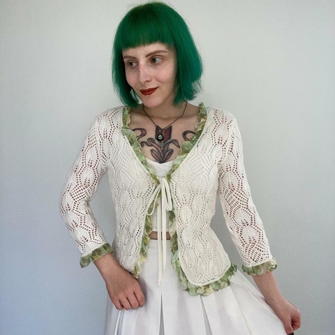 tricot com babadinhos - P