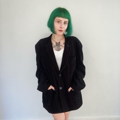 blazer em veludo cotelê vintage - GG na internet
