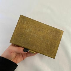 antiga minaudiére em metal dourado - Roupas, decoração e acessórios VINTAGE - Legado Brechó
