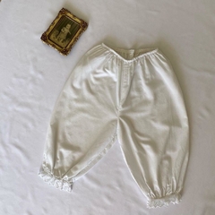 bloomers branca em algodão - M/G na internet