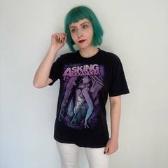 camiseta asking alexandria - PP/M - Roupas, decoração e acessórios VINTAGE - Legado Brechó