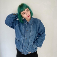 jaqueta jeans 80's - P ao G - Roupas, decoração e acessórios VINTAGE - Legado Brechó