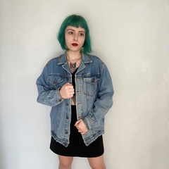 jaquetona jeans vintage - P ao G - loja online