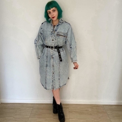 sobretudo jeans vintage - P ao G - loja online