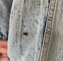 Imagem do sobretudo jeans vintage - P ao G