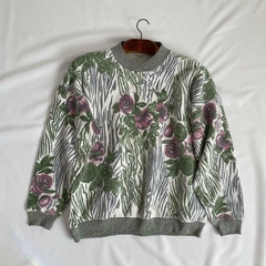 moletom vintage blooming roses - G na internet