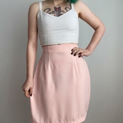 saia vintage rosinha - M na internet