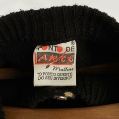 tricot preto vintage - P ao G na internet