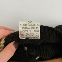 tricot preto vintage - P ao G - comprar online