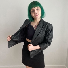 jaqueta em couro 80's - M/G na internet