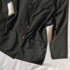 blazer preto vintage - G - Roupas, decoração e acessórios VINTAGE - Legado Brechó