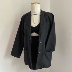 Imagem do blazer preto vintage - G