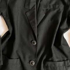 blazer preto vintage - G - loja online