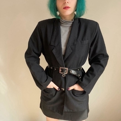 blazer preto vintage - G na internet