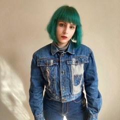 Imagem do jaqueta cropped vintage - M