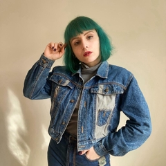 jaqueta cropped vintage - M - comprar online
