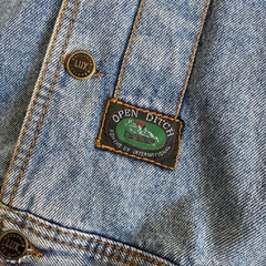 jaqueta jeans vintage oversized - P/M
