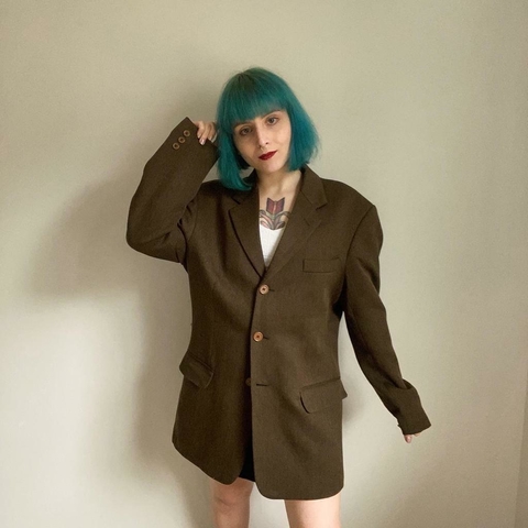 blazer marrom vintage - M/M