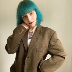 blazer marrom vintage - M/M na internet