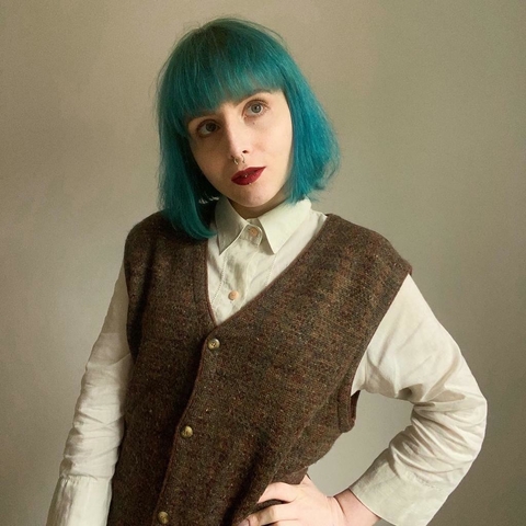 colete grandpa vintage - G/GG