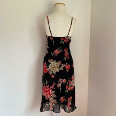 vestido mídi floral 90's - M - loja online