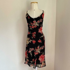 vestido mídi floral 90's - M na internet
