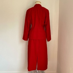 conjunto vermelho alfaiataria - 40/42 - comprar online