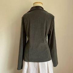 blazer vintage grafite - P