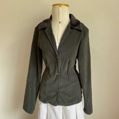 blazer vintage grafite - P - loja online