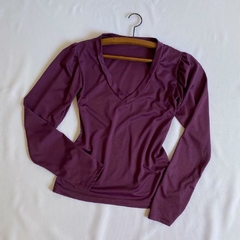 blusa violeta - P - Roupas, decoração e acessórios VINTAGE - Legado Brechó