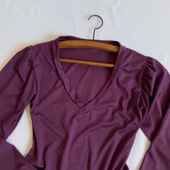 blusa violeta - P - loja online