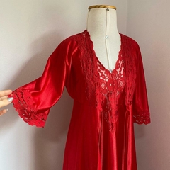 conjunto vintage vermelho - P na internet