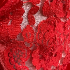 conjunto vintage vermelho - P - comprar online