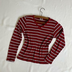 blusa listrada 90's - P/M - Roupas, decoração e acessórios VINTAGE - Legado Brechó