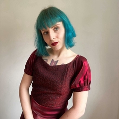 vestido dama de vermelho - M - Roupas, decoração e acessórios VINTAGE - Legado Brechó