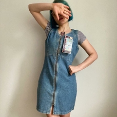 vestido jeans vintage 80's - M - comprar online