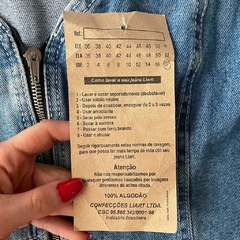 vestido jeans vintage 80's - M na internet
