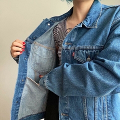 jaquetona jeans levi's - G - Roupas, decoração e acessórios VINTAGE - Legado Brechó