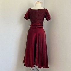 vestido dama de vermelho - M - Roupas, decoração e acessórios VINTAGE - Legado Brechó