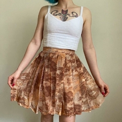 saia de pregas vintage - P/M