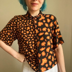 camisa cropped oversized - P - Roupas, decoração e acessórios VINTAGE - Legado Brechó