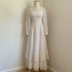 vestido de noiva vintage - PP - comprar online