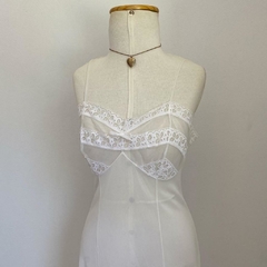 camisola vintage branca - M - comprar online