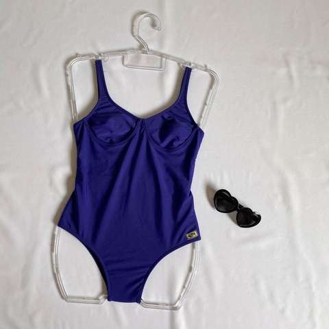 maiô azul vintage - M