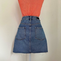 saia jeans FYI - 38 - Roupas, decoração e acessórios VINTAGE - Legado Brechó