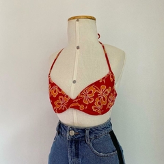 biquini floral - M